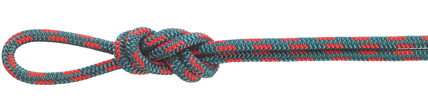Nylon Accessory Cord Teal/Red
