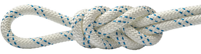 Maxim Patron White/Blue Static Rope