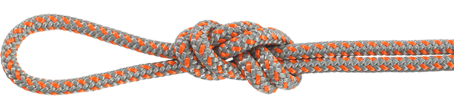 Polyester Accessory Cord Gray/Orange