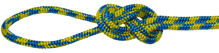 Polyester Accessory Cord Yellow/Blue