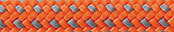 Polyester Accessory Cord Orange/Gray