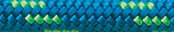Polyester Accessory Cord Blue/Green